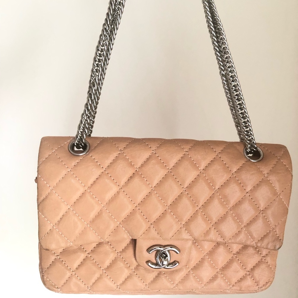 Chanel bijou double flap bag